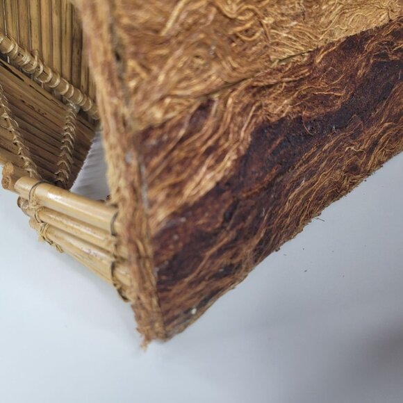 Kurt Adler Nativity Bamboo Husks Handmade Phillipines Jesus Christmas Holidays - Picture 13 of 14